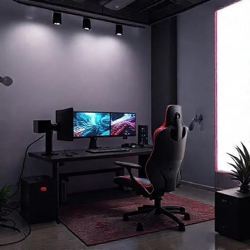 Wireframe models of early game characters and environments.